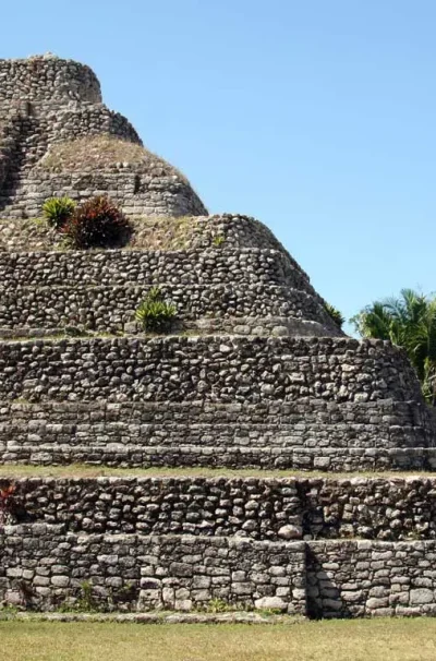 arqueological zone chacchoben - costa maya discovery
